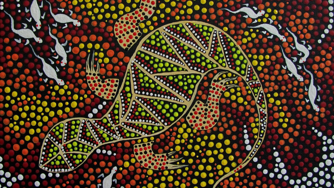 Carlene Lavender, Lizards Galore, Acrylic on Canvas, 8" x 10"