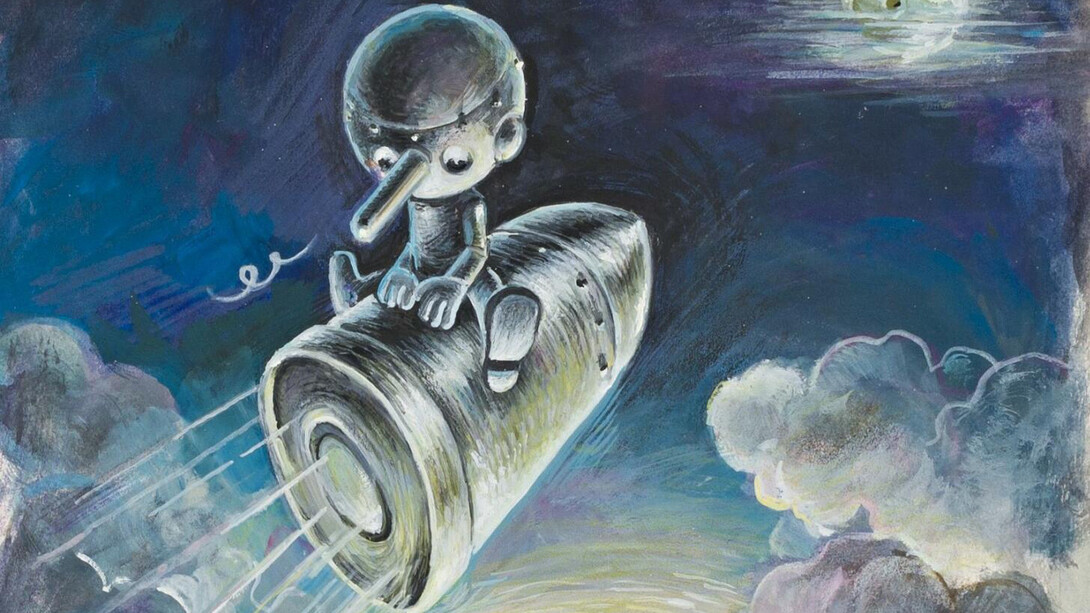 Winshluss, Pinocchio (librement inspiré du roman de Carlo Collodi, 1881), 2008. Cortesía del Centre Pompidou 