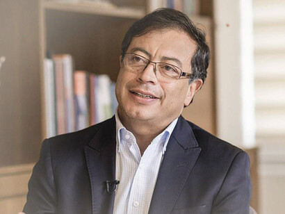 Gustavo Petro, presidente electo de Colombia en las votaciones del pasado 19 de junio de 2022
