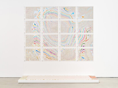 Kathy Prendergast, Stasis field, exhibition view. Courtesy of Kerlin Gallery