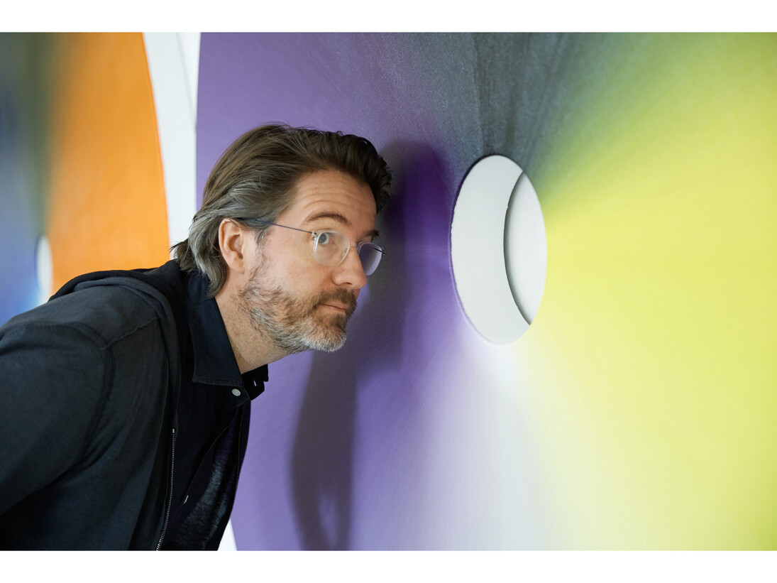 Olafur Eliasson, Olafur Eliasson with Turner colour experiment series No #57 2014, © 2013 Olafur Eliasson
