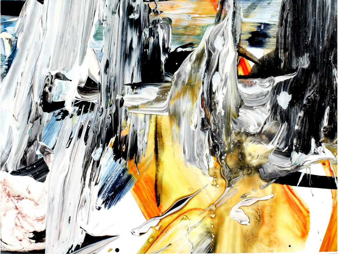 Su Dong Ping, No. 23 (detail), 2014, Acrylic on plastic board, 15 x 16.5 cm; 5 9/10 x 6 1/2 in.
