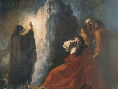 D.N. Martynov, Saul evoca il fantasma di re Samuele