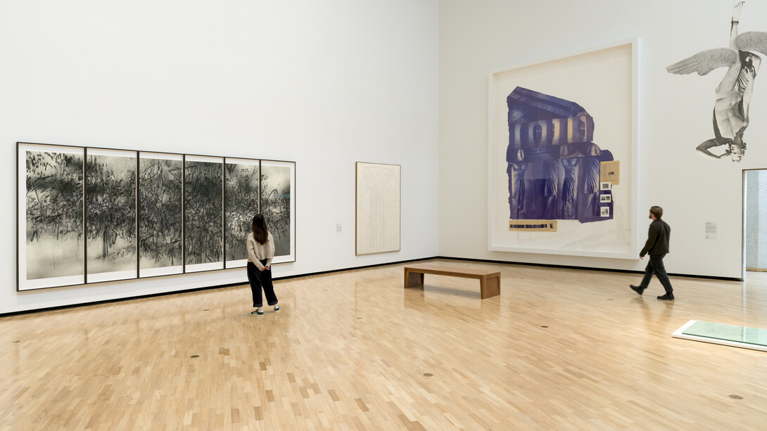 Various artists, Blueprints for temples, exhibition view. Courtesy of National Gallery of Australia