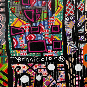 Darin Latimer, Everything dies in technicolor. Courtesy of Elephant Room Gallery