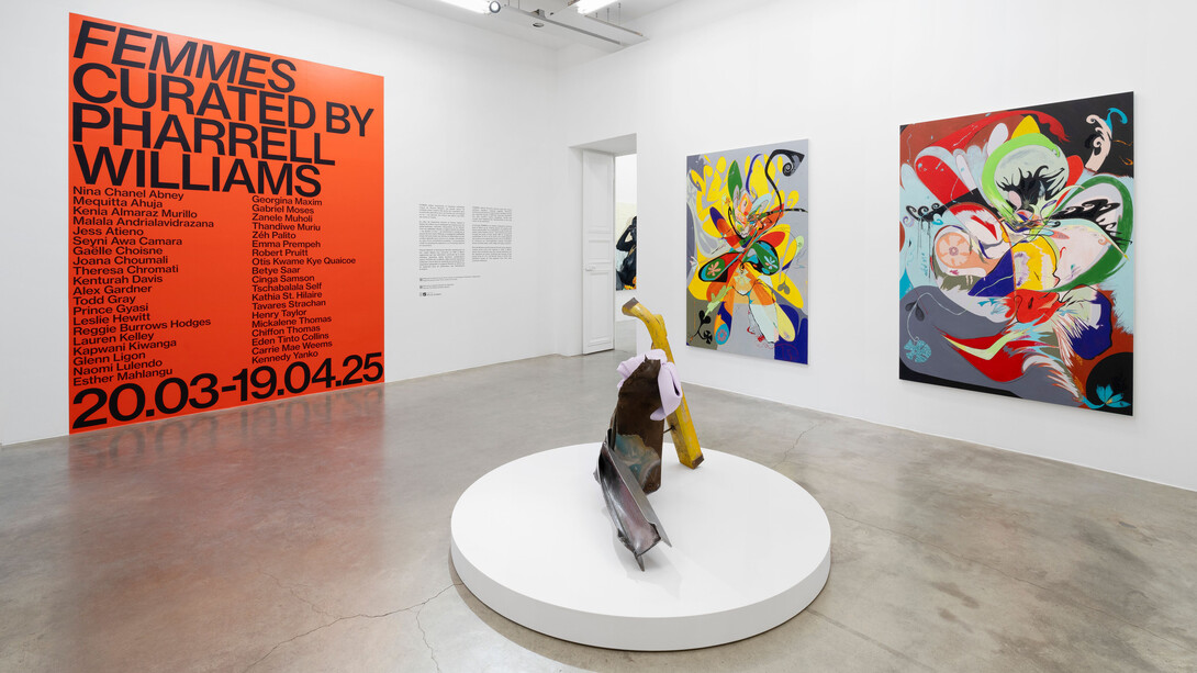Divers artistes, Femmes, vue de l'exposition. Avec la courtoisie de la Galerie Perrotin