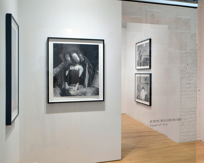 John Baldessari. Courtesy of Gemini G.E.L