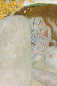 "Danae", óleo sobre lienzo, Gustav Klimt, 1907