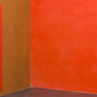 Nick Oberthaler featuring Nico Vascellari, Exhibition view. Courtesy of Galerie Emanuel Layr