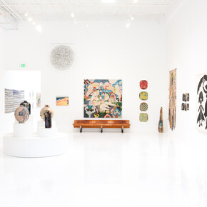 Various artists, Cross generational: 1950 to now, exhibition view. Courtesy of Eric Firestone Gallery