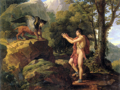 Francois Xavier Fabre, Edipo e la Sfinge