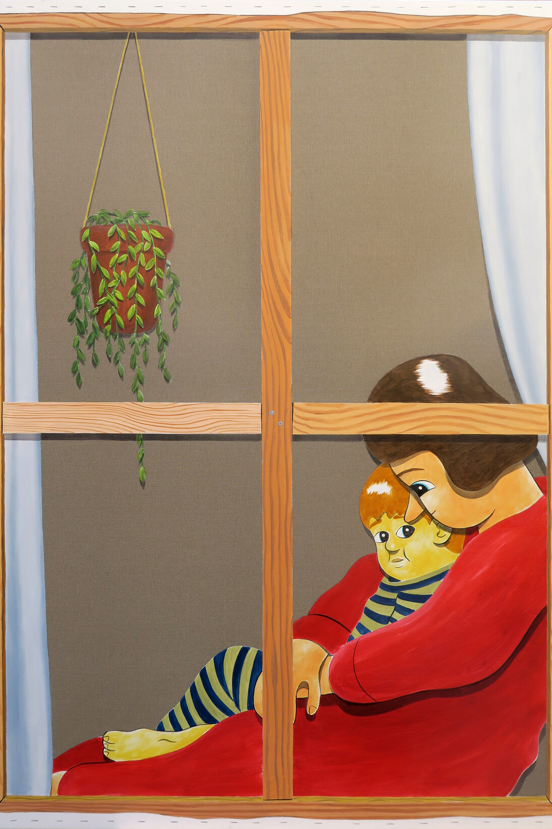 HuskMitNavn, Red Mom, 2017. Courtesy of V1 Gallery