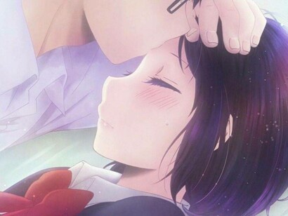 An intimate scene from the manga series Scum's Wish