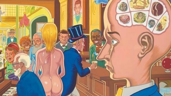 Daniel Clowes, Eightball 17 (cover), 1996. Collection of Daniel Clowes. Image courtesy of the artist and Oakland Museum of California