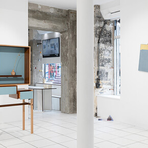 Ornaghi e Prestinari, Blursday, vista della mostra. Per gentile concessione di Galleria Continua