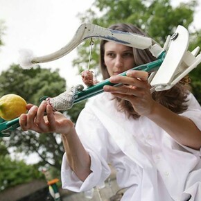 John Bock, Above the point of the glowing silence, 2013, Courtesy Anton Kern Gallery, New York