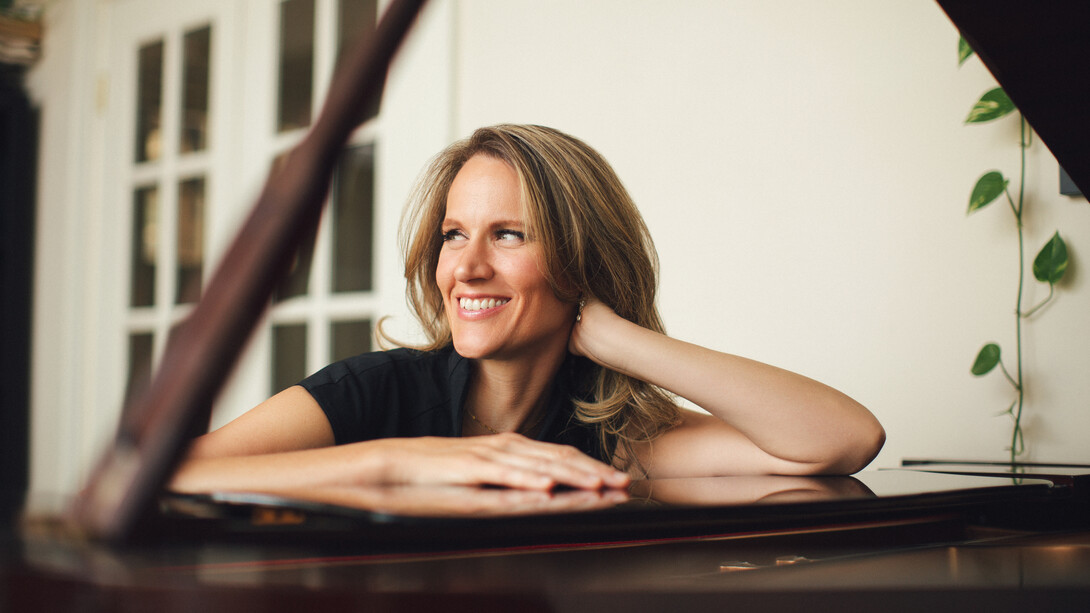 La compositora Amy Wurtz (fotografía de Alain Milotti)
