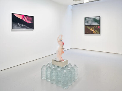Various artists, The fountain overflows, exhibition view. Courtesy of GRIMM