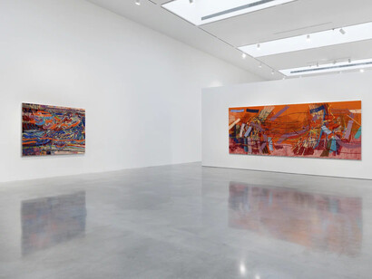 Pam Evelyn, Frame of mind, exhibition view. Courtesy of Pace Gallery