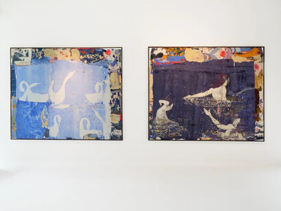 Gommaar Gilliams, Then and again, exhibition view. Courtesy of Gallery Sofie Van de Velde