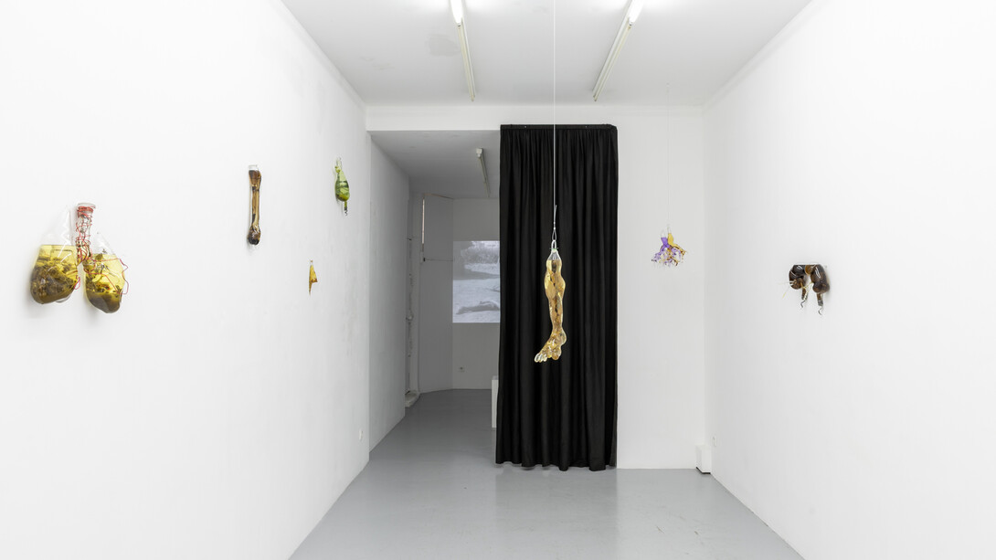 Christian Fogarolli, Mauvais corps, exhibition view. Courtesy of Alberta Pane Gallery