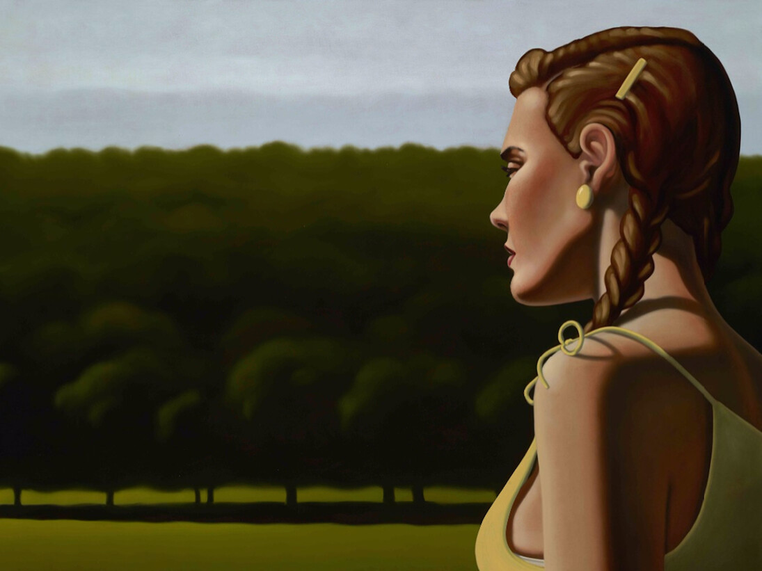 R. Kenton Nelson, Large Field, 2017. Courtesy of Caldwell Snyder Gallery