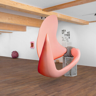 Various artists, Heavy hitters, exhibition view. Courtesy of Travesía Cuatro Gallery