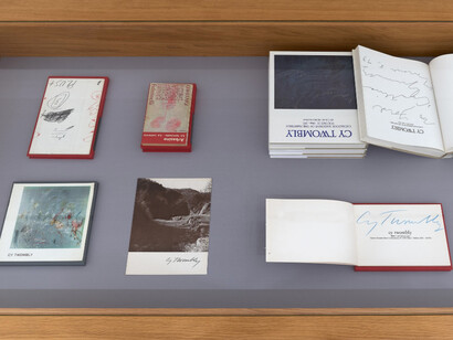 Cy Twombly Shop. Courtesy of Gagosian Gallery