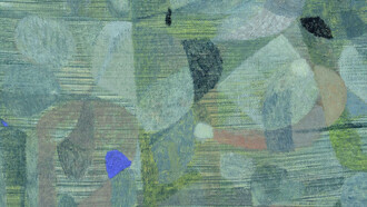 Clare Grill, "Flay", 2015, olio su lino, cm.101x84,5, particolare