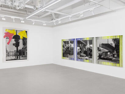 Yuki Onodera, Scatter points, exhibition view. Courtesy of Vanguard Gallery
