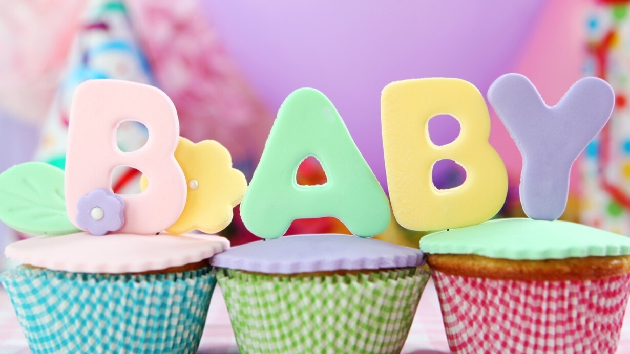 Preparativos para un baby shower