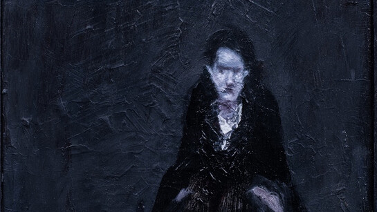 Angelo Bordiga, Senza titolo, olio su tavola, 2013, 30 x 30 cm