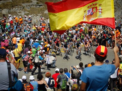Etapa de montaña en la Vuelta a España