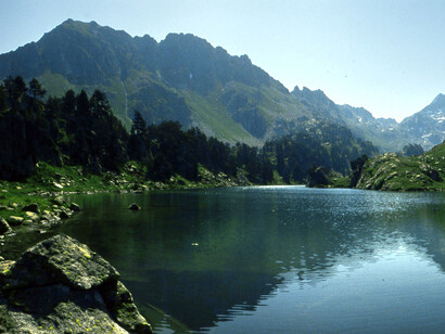 Descubrió la meditación. El silencio. La soledad elegida. Pirineos de Lérida, Cataluña, España