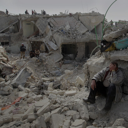 Destruction manifests itself in wars