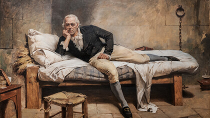 «Miranda en La Carraca» (1896), Arturo Michelena