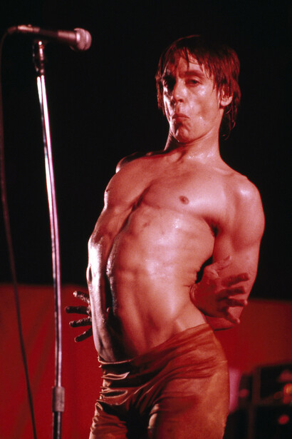 Guido Harari, Iggy Pop, Parma, Palasport, 28 maggio 1979 © Guido Harari
