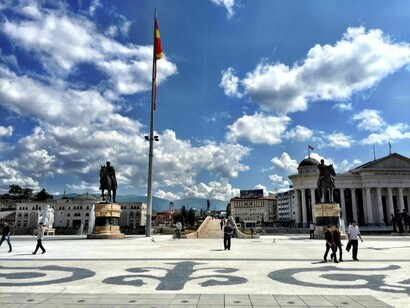The city of Skopje