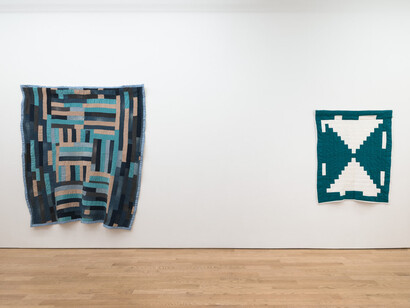Various artists, My way. Gee's bend today, exhibition view. Courtesy of Nicelle Beauchene Gallery