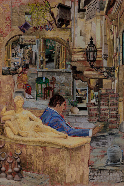 Parinaz Eleish Gharagozlou, But a glimpse, 2023. Courtesy of Leila Heller Gallery 