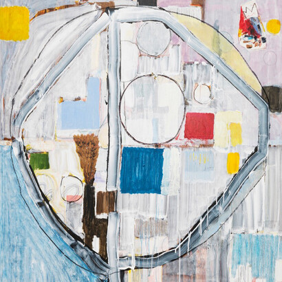 Kostis Velonis
Circus Wheel, 2020
mixed media on canvas
150X150 cm
Courtesy Kalfayan Galleries, Athens-Thessaloniki
