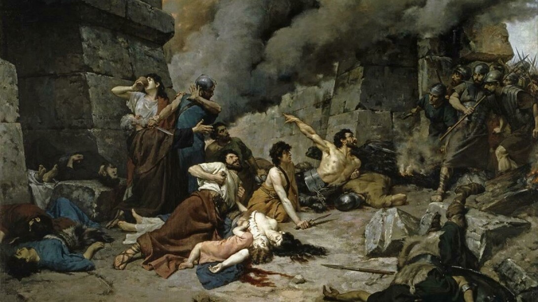 «El último día de Numancia» (1880), Alejo Vera