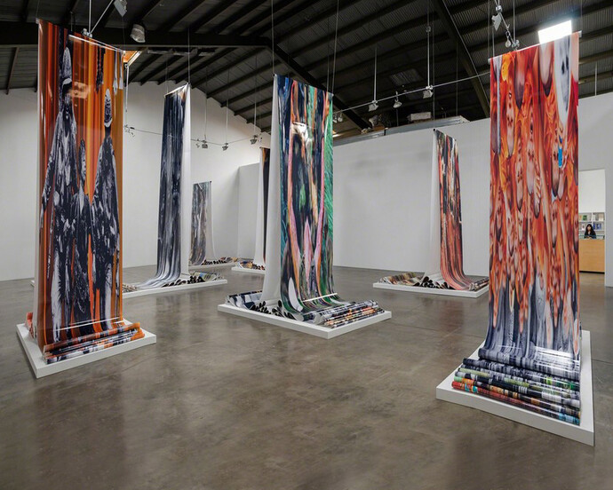 The Scrolls Distortion. Courtesy of Shoshana Wayne Gallery