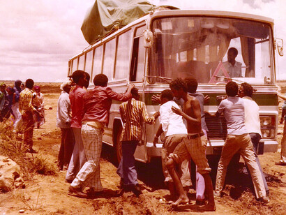 Insabbiati nei pressi di Burao