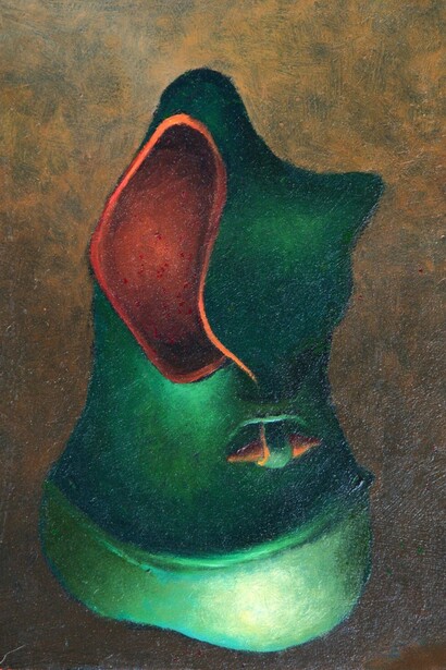 Stuart Elliott, Green silk purse (detail), 2025. Courtesy of Art Collective WA