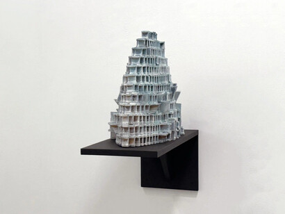 Thomas Sleet, Down river prayer is verb, exhibition view. Courtesy of Bruno David Gallery