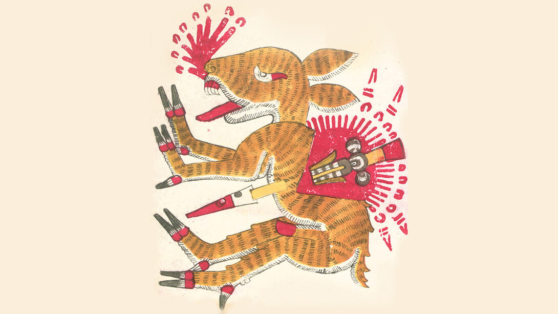 Uno de los nahuales descritos en el Códice Borgia