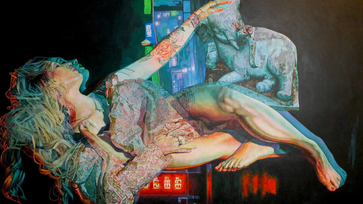 Sarah Muirhead, Hypnagogia, 2023. Courtesy of Friedrichs Pontone