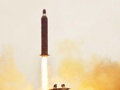 Misil lanzado por Corea del Norte