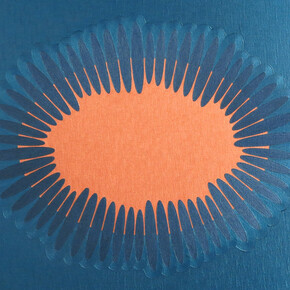 Jane Harris, Turning Out, 2014, Oil on wooden panel, 40 x 40 cm